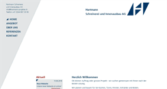 Desktop Screenshot of hartmann-projekte.ch